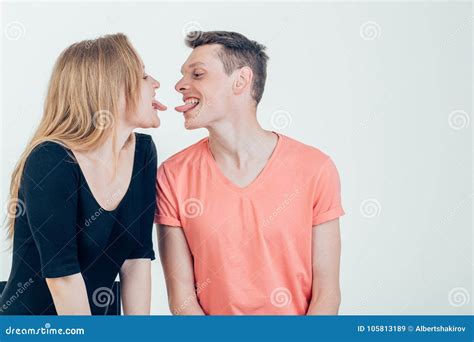 tongue kissing